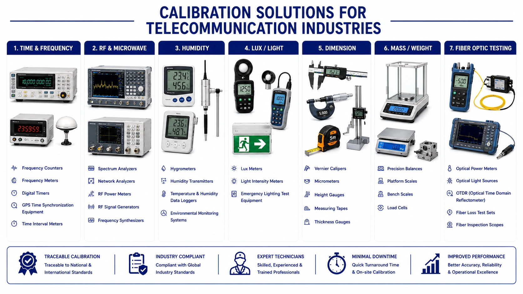 NCQC Laboratory LLP Telecommunication Equipment Calibration Services