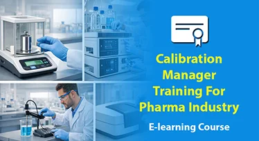 NCQC Laboratory LLP Instrument Calibration Manager Training for Pharma Industry.