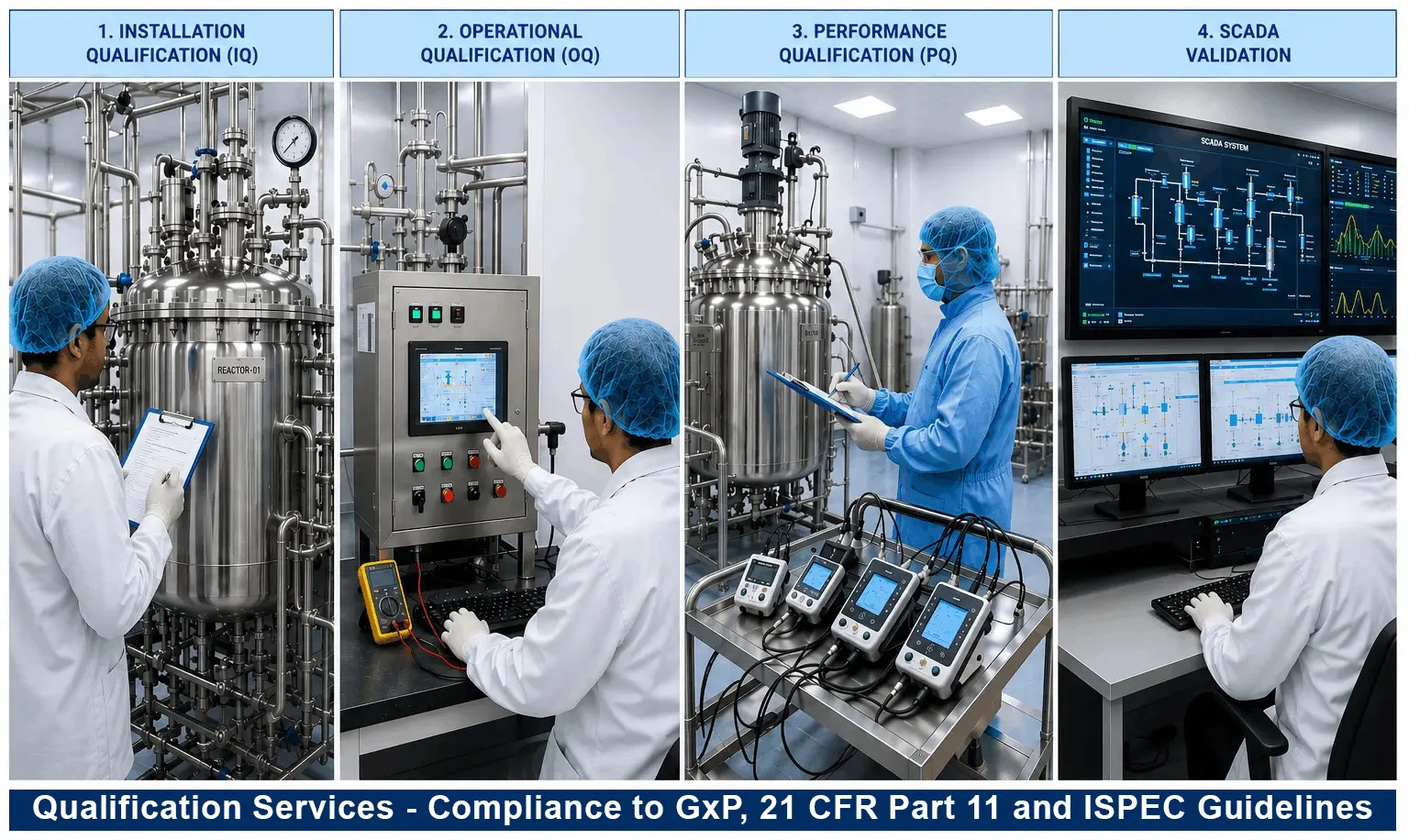 NCQC Laboratory LLP Qualification Services for Equipment, Utilities, and Validation