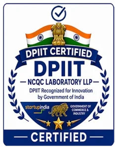NCQC Laboratory LLP DPIIT Certified Startup Recognition