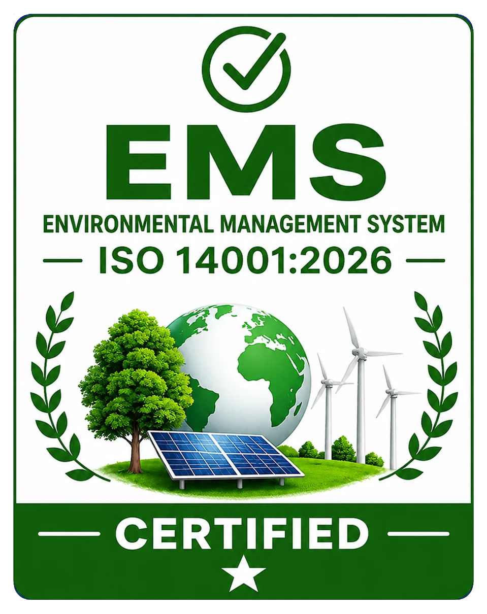 ISO 45001:2016 EMS Certified