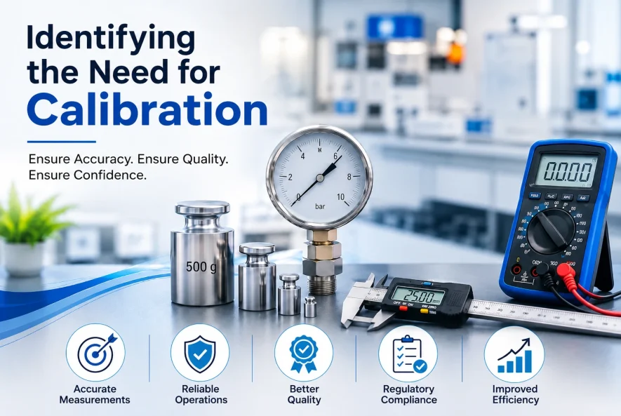identified equipment needs calibration