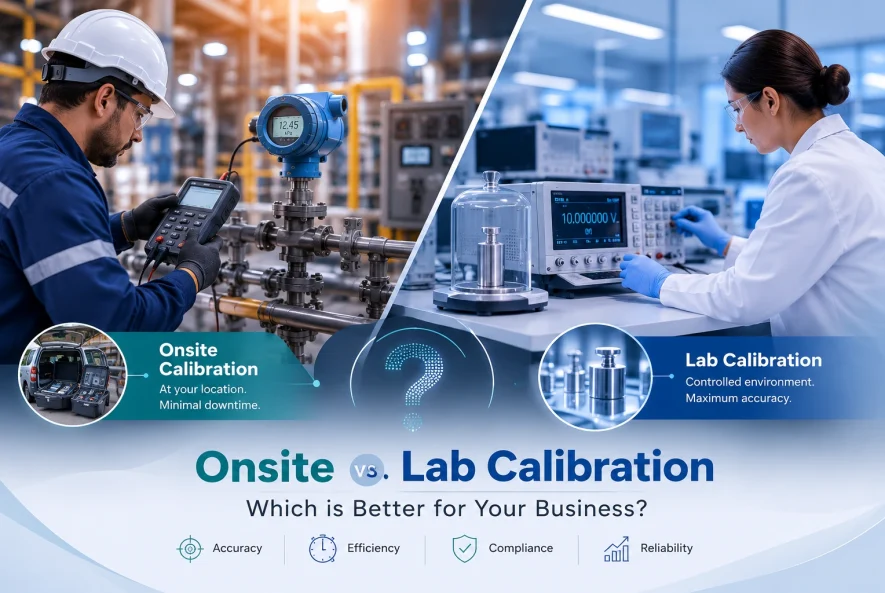Onsite Calibration vs Lab Calibration | NCQC Laboratory