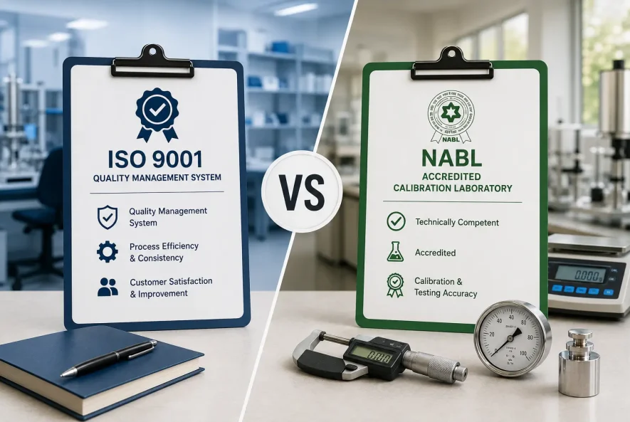 ISO 9001 vs NABL: Key Differences Explained