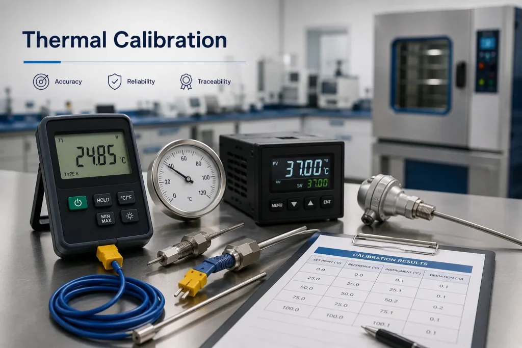 Thermal Calibration of Temperature Measuring Instruments | NCQC Laboratory