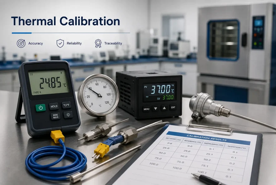 Thermal Calibration of Temperature Measuring Instruments | NCQC Laboratory