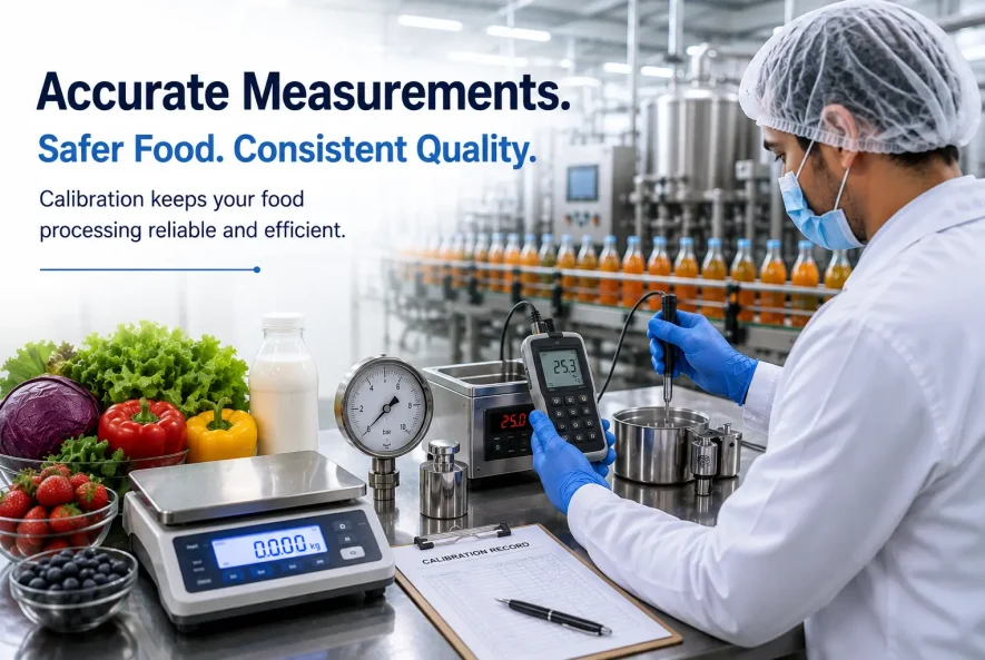 Food Processing Equipment Calibration for Food Safety and Quality Control
