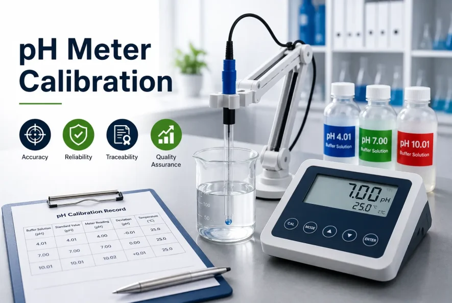 pH Meter Calibration - Accurate and Traceable pH Measurement