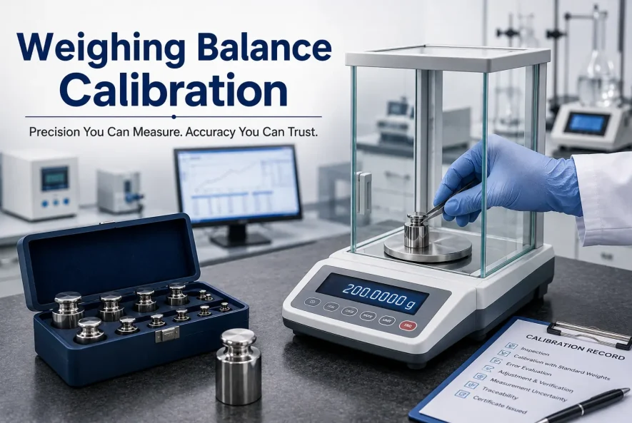 Weighing Balance Calibration - Accuracy, Process & Traceability