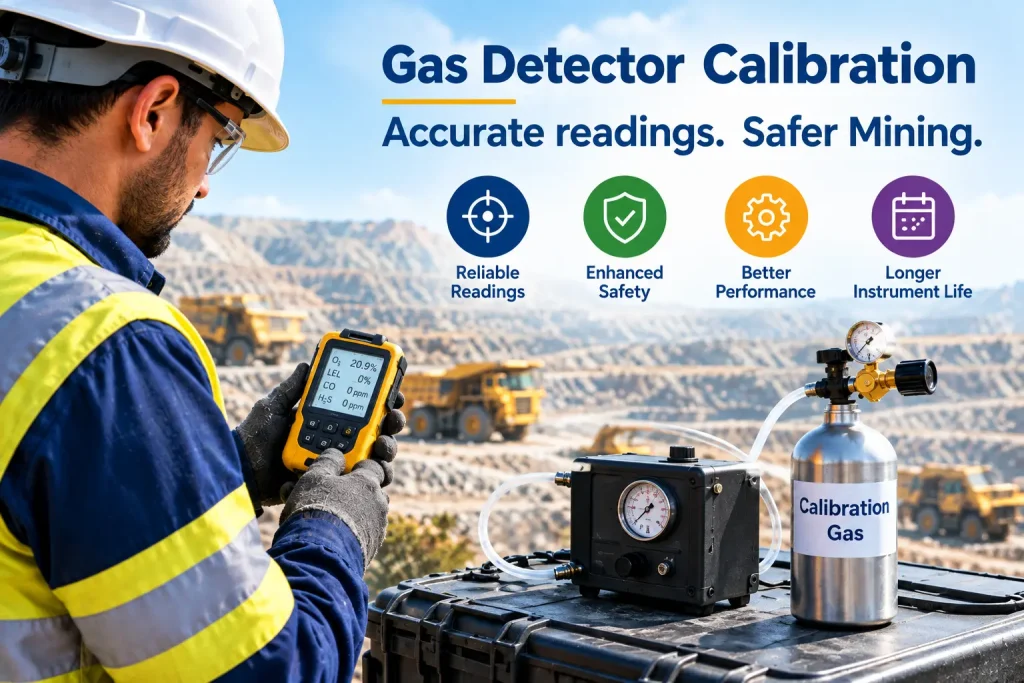 Gas Detector Calibration in Mining Operations